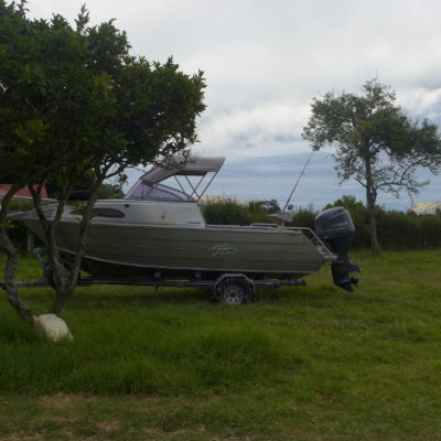 Our sleeping caravan...